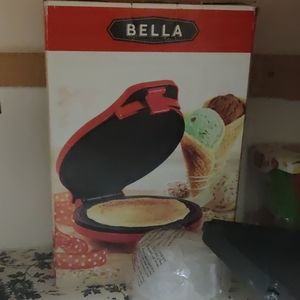 NIB Sensio Bella Cucina Waffle Cone Maker